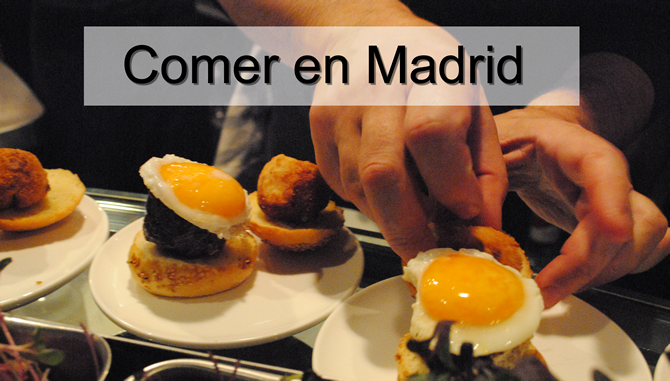 donde comer en Madrid